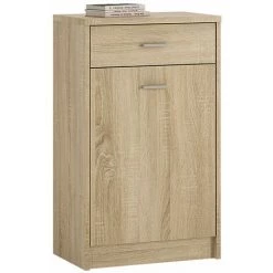 NETFURNITURE Vôtre 1 Tiroir 1 Armoire De Porte - Marron