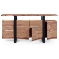 WEBMARKETPOINT Buffet En Bois Artur Avec 4 Portes Et 2 Tiroirs Cm 175 X 45 X 90 H -Buffet et enfilade Soldes 54514320 4