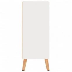 YOUTHUP Buffet Blanc Brillant 60x30x72 Cm Aggloméré - Blanc 8 YOUTHUP Buffet Blanc Brillant 60x30x72 Cm Aggloméré - Blanc -Buffet et enfilade Soldes 54514460 4