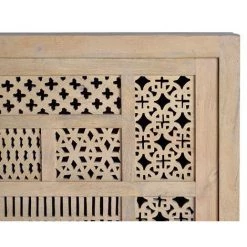 Buffet Bahut En Bois De Manguier Et Métal Coloris Naturel - Longueur 190 X Profondeur 40 X Hauteur 95 Cm -PEGANE- 7 Buffet Bahut En Bois De Manguier Et Métal Coloris Naturel - Longueur 190 X Profondeur 40 X Hauteur 95 Cm -PEGANE- -Buffet et enfilade Soldes 54658664 3