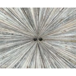 MEUBLE HOUSE Buffet 4 Portes Contemporain Métal Noir Et Bois Blanchi "Bristlecone" - Noir -Buffet et enfilade Soldes 54941465 5