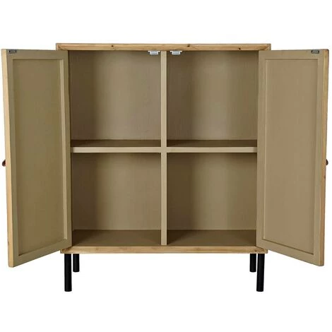 VENTAMUEBLESONLINE BUFFET ABETO MDF 80X35X95 NATU 4 VENTAMUEBLESONLINE BUFFET ABETO MDF 80X35X95 NATU – Image 4