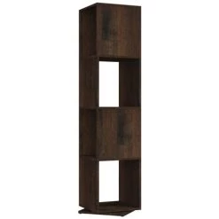 YOUTHUP Armoire Rotative Chêne Fumé 34,5x34,5x147,5 Cm Aggloméré - Brun 6 YOUTHUP Armoire Rotative Chêne Fumé 34,5x34,5x147,5 Cm Aggloméré - Brun -Buffet et enfilade Soldes 55266558 2