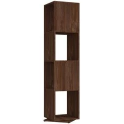 YOUTHUP Armoire Rotative Chêne Marron 34,5x34,5x147,5 Cm Aggloméré - Brun 6 YOUTHUP Armoire Rotative Chêne Marron 34,5x34,5x147,5 Cm Aggloméré - Brun -Buffet et enfilade Soldes 55266566 2