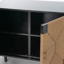 Amadeus - Buffet Noir 2 Portes - Multicolore -Buffet et enfilade Soldes 55392331 3