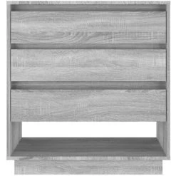 Buffet 70x41x75 Cm Aggloméré Sonoma Gris VidaXL 7 Buffet 70x41x75 Cm Aggloméré Sonoma Gris VidaXL -Buffet et enfilade Soldes 56138575 3