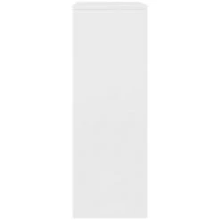 INLIFE Buffet Avec 6 Tiroirs Blanc 50x34x96 Cm Aggloméré -Buffet et enfilade Soldes 56254109 5