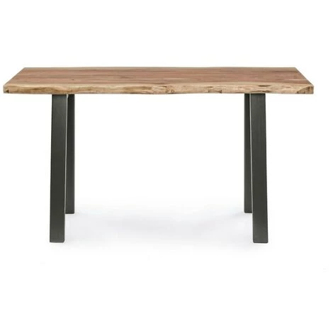 WEBMARKETPOINT Console Métal Et Bois Aron 2 WEBMARKETPOINT Console Métal Et Bois Aron – Image 2