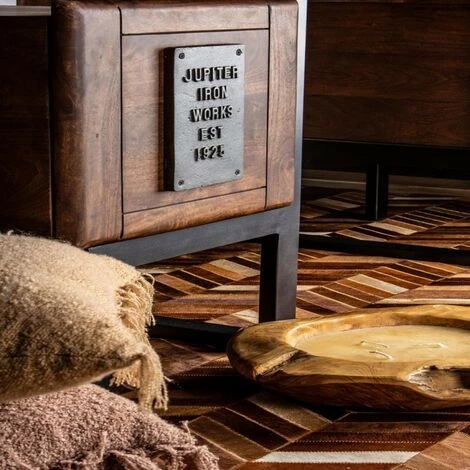 WEBMARKETPOINT Porte-bouteille Vintage Jupitera 2 Portes 1 Tiroir 3 WEBMARKETPOINT Porte-bouteille Vintage Jupitera 2 Portes 1 Tiroir – Image 3