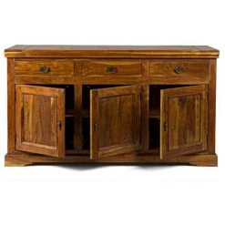 WEBMARKETPOINT Buffet Rustique Chateaux 3 Portes 3 Tiroirs -Buffet et enfilade Soldes 56409710 3