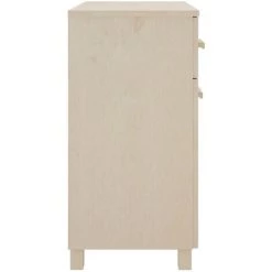 YOUTHUP Buffet Marron Miel 79x40x80 Cm Bois Massif De Pin - Brun 8 YOUTHUP Buffet Marron Miel 79x40x80 Cm Bois Massif De Pin - Brun -Buffet et enfilade Soldes 56549332 4