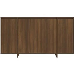 YOUTHUP Buffet Chêne Marron 135x41x75 Cm Aggloméré - Brun -Buffet et enfilade Soldes 56549961 5