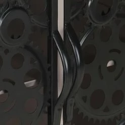 Topdeal Buffet 60x35x75 Cm Bois De Manguier Brut Et Fer FF323736_FR -Buffet et enfilade Soldes 56578570 3