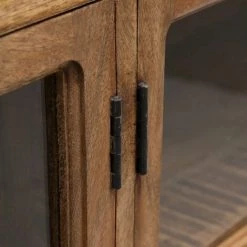 ALTOBUY HORTON - Buffet Bas 4 Portes Manguier Massif Teinté Foncé - Naturel 8 ALTOBUY HORTON - Buffet Bas 4 Portes Manguier Massif Teinté Foncé - Naturel -Buffet et enfilade Soldes 56617624 4