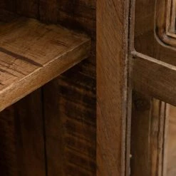 ALTOBUY HORTON - Buffet Bas 4 Portes Manguier Massif Teinté Foncé - Naturel 9 ALTOBUY HORTON - Buffet Bas 4 Portes Manguier Massif Teinté Foncé - Naturel -Buffet et enfilade Soldes 56617624 5