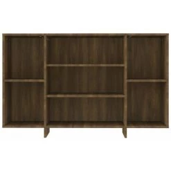 Buffet 120x30x75 Cm Aggloméré Chêne Marron VidaXL -Buffet et enfilade Soldes 57016313 5