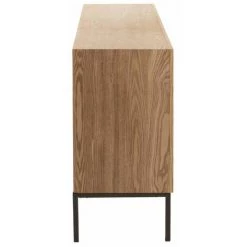 Paris Prix - Buffet 2 Portes & 3 Tiroirs "dresa" 140cm Naturel -Buffet et enfilade Soldes 57062006 3