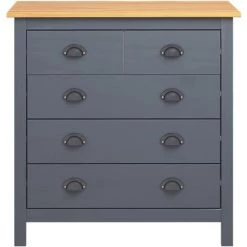 NOVA Pin De Buffet En Bois Massif Avec 5 Tiroirs De Style Rustique Différentes Couleurs Buffet Hill Range Gris 79x40x80 Cm Bois De Pin Solide Couleur : Miel Gris Et Brun 7 NOVA Pin De Buffet En Bois Massif Avec 5 Tiroirs De Style Rustique Différentes Couleurs Buffet Hill Range Gris 79x40x80 Cm Bois De Pin Solide Couleur : Miel Gris Et Brun -Buffet et enfilade Soldes 57098082 3