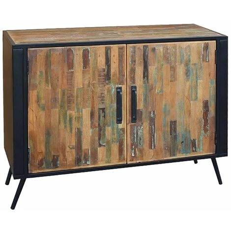 ALTOBUY NESSA - Bahut 2 Portes Manguier Massif Recyclé - Naturel 1 ALTOBUY NESSA - Bahut 2 Portes Manguier Massif Recyclé - Naturel