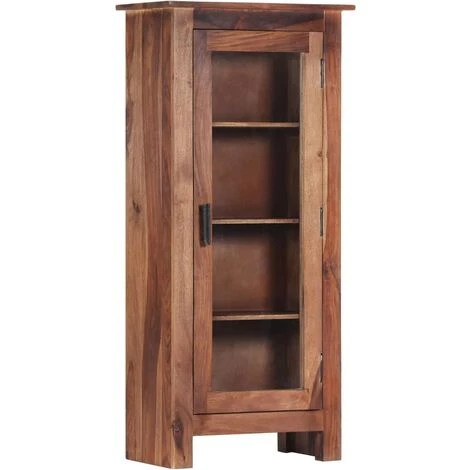 NOVA Sello Di Sheesham Bois Massif Avec étagères De Style Rustique Buffet 50x30x110 Cm Bois Massif De Sesham 1 NOVA Sello Di Sheesham Bois Massif Avec étagères De Style Rustique Buffet 50x30x110 Cm Bois Massif De Sesham