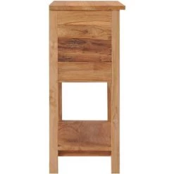NOVA Croyance Mobile Avec 3 Tiroirs Et Une étagère En Bois En Teck Solide Buffet 78x35x80 Cm Bois De Teck Massif 8 NOVA Croyance Mobile Avec 3 Tiroirs Et Une étagère En Bois En Teck Solide Buffet 78x35x80 Cm Bois De Teck Massif -Buffet et enfilade Soldes 57223083 4
