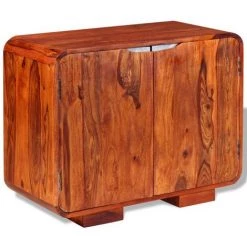 VidaXL Buffet Bois Massif De Sesham 75 X 35 X 60 Cm - Brun -Buffet et enfilade Soldes 5754379 4