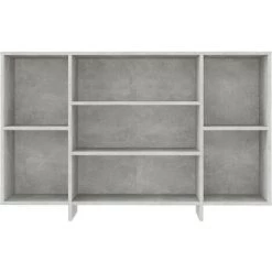 YOUTHUP Buffet Gris Béton 120x30x75 Cm Aggloméré - Gris 9 YOUTHUP Buffet Gris Béton 120x30x75 Cm Aggloméré - Gris -Buffet et enfilade Soldes 57778154 5