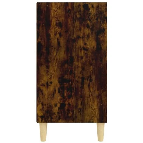 YOUTHUP Buffet Chêne Fumé 57x35x70 Cm Aggloméré - Brun 5 YOUTHUP Buffet Chêne Fumé 57x35x70 Cm Aggloméré - Brun – Image 5