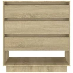 YOUTHUP Buffet Chêne Sonoma 70x41x75 Cm Aggloméré - Brun -Buffet et enfilade Soldes 57778362 5
