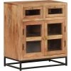 TRUE DEAL Buffet 60x35x70 Cm Bois D'acacia Massif