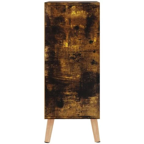 TRUE DEAL Buffet Chêne Fumé 60x30x72 Cm Aggloméré 4 TRUE DEAL Buffet Chêne Fumé 60x30x72 Cm Aggloméré – Image 4