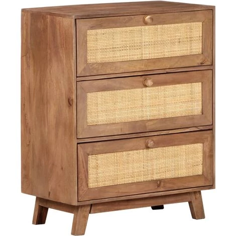 TRUE DEAL Buffet 61x35x76 Cm Bois De Manguier Massif 1 TRUE DEAL Buffet 61x35x76 Cm Bois De Manguier Massif