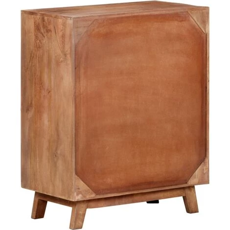 TRUE DEAL Buffet 61x35x76 Cm Bois De Manguier Massif 3 TRUE DEAL Buffet 61x35x76 Cm Bois De Manguier Massif – Image 3