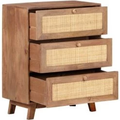 TRUE DEAL Buffet 61x35x76 Cm Bois De Manguier Massif 8 TRUE DEAL Buffet 61x35x76 Cm Bois De Manguier Massif -Buffet et enfilade Soldes 57833136 4