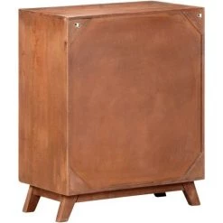 TRUE DEAL Buffet 60x35x75 Cm Bois De Manguier Massif -Buffet et enfilade Soldes 57833382 3