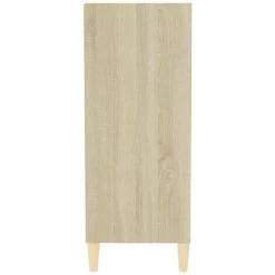 TRUE DEAL Buffet Chêne Sonoma 57x35x90 Cm Aggloméré -Buffet et enfilade Soldes 57837693 5