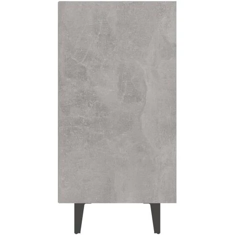 TRUE DEAL Buffet Gris Béton 103,5x35x70 Cm Aggloméré 5 TRUE DEAL Buffet Gris Béton 103,5x35x70 Cm Aggloméré – Image 5