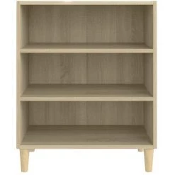 TRUE DEAL Buffet Chêne Sonoma 57x35x70 Cm Aggloméré 8 TRUE DEAL Buffet Chêne Sonoma 57x35x70 Cm Aggloméré -Buffet et enfilade Soldes 57841817 4