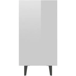 TRUE DEAL Buffet Blanc Brillant 103,5x35x70 Cm Aggloméré 9 TRUE DEAL Buffet Blanc Brillant 103,5x35x70 Cm Aggloméré -Buffet et enfilade Soldes 57843919 5
