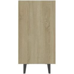 TRUE DEAL Buffet Chêne Sonoma 103,5x35x70 Cm Aggloméré -Buffet et enfilade Soldes 57847160 5