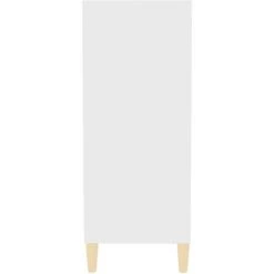 TRUE DEAL Buffet Blanc 57x35x90 Cm Aggloméré -Buffet et enfilade Soldes 57847220 5