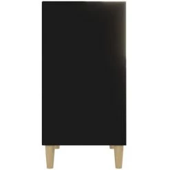 INLIFE Buffet Noir 57x35x70 Cm Aggloméré -Buffet et enfilade Soldes 57884242 5