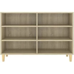 INLIFE Buffet Chêne Sonoma 103,5x35x70 Cm Aggloméré 8 INLIFE Buffet Chêne Sonoma 103,5x35x70 Cm Aggloméré -Buffet et enfilade Soldes 57884472 4