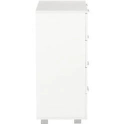INLIFE Buffet Blanc Brillant 60x35x80 Cm Aggloméré 8 INLIFE Buffet Blanc Brillant 60x35x80 Cm Aggloméré -Buffet et enfilade Soldes 58274729 4