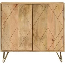 NOVA Mango Massif Bois Massif Avec Des Portes De Conception Modernes Buffet Bois De Manguier Massif 80 X 30 X 75 Cm 8 NOVA Mango Massif Bois Massif Avec Des Portes De Conception Modernes Buffet Bois De Manguier Massif 80 X 30 X 75 Cm -Buffet et enfilade Soldes 58571518 4