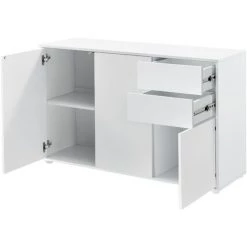 NOVA Salle Pour Le Salon Office Camera Porta Push-to Open 2 CRAISES 3 Portes De Différentes Couleurs Couleur : Matt White 6 NOVA Salle Pour Le Salon Office Camera Porta Push-to Open 2 CRAISES 3 Portes De Différentes Couleurs Couleur : Matt White -Buffet et enfilade Soldes 58597036 2