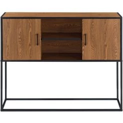 NOVA Crédenza Pour L'entrée Du Salon Salone 2 Dispaintures Frame Noire Effet En Bois Foncé 8 NOVA Crédenza Pour L'entrée Du Salon Salone 2 Dispaintures Frame Noire Effet En Bois Foncé -Buffet et enfilade Soldes 58598482 4