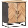 TRUE DEAL Buffet 60x35x70 Cm Bois D'acacia Massif