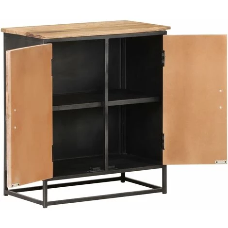 TRUE DEAL Buffet 60x35x70 Cm Bois D'acacia Massif 2 TRUE DEAL Buffet 60x35x70 Cm Bois D'acacia Massif – Image 2