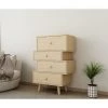 Foroo Home - Buffet De Salon - Rangement Avec 4 Tiroirs